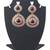 Multicolor diamond earrings