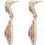 Multicolor diamond earrings