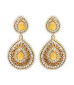 Multicolor diamond earrings