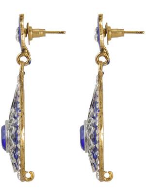 Multicolor diamond earrings 3