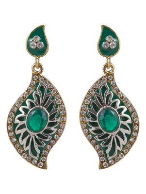 Multicolor diamond earrings 1