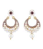 Multicolor diamond earrings