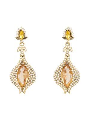 Multicolor diamond earrings 1
