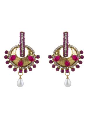 Multicolor diamond earrings 1