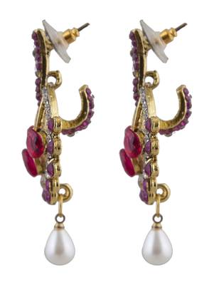 Multicolor diamond earrings 3