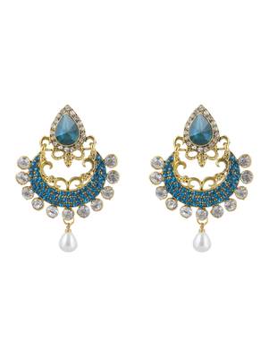 Multicolor diamond earrings 1