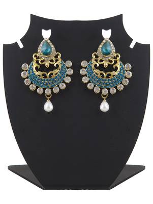 Multicolor diamond earrings 2
