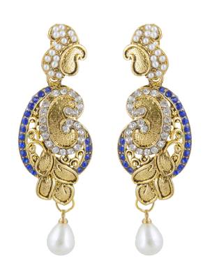 Multicolor diamond earrings 1