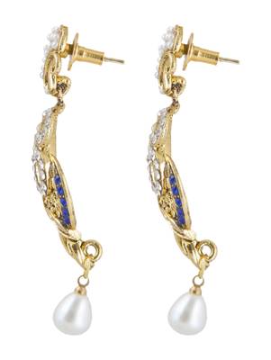 Multicolor diamond earrings 3