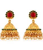 Multicolor diamond earrings