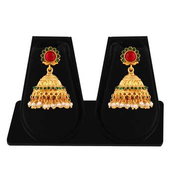 Multicolor diamond earrings 2