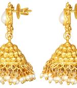 White diamond earrings