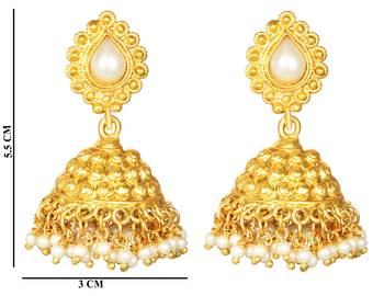 White diamond earrings 2
