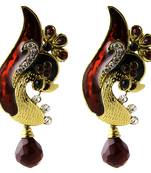 Multicolor diamond earrings