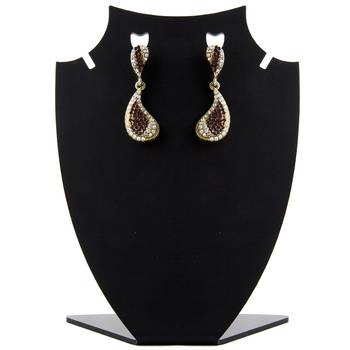 Multicolor diamond earrings 2