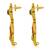 Multicolor diamond earrings