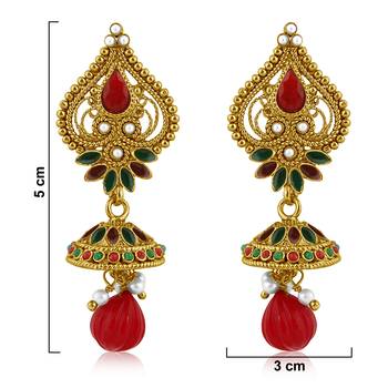 Multicolor diamond earrings 2