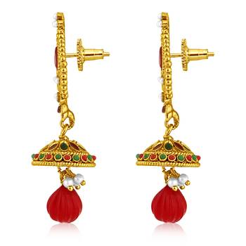 Multicolor diamond earrings 3