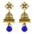 Multicolor diamond earrings