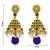 Multicolor diamond earrings