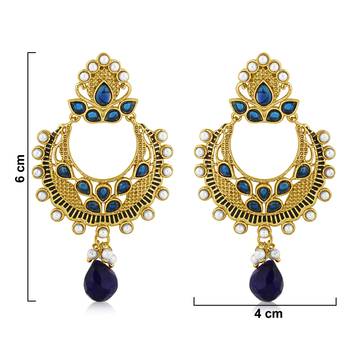 Multicolor diamond earrings 2