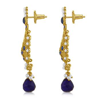 Multicolor diamond earrings 3