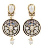 Multicolor diamond earrings