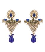 Multicolor diamond earrings