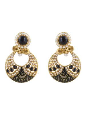 Multicolor diamond earrings 1