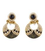 Multicolor diamond earrings