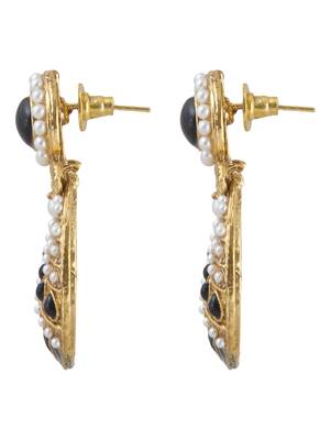 Multicolor diamond earrings 3