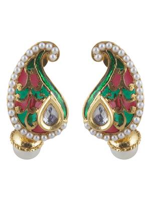 Multicolor diamond earrings 1
