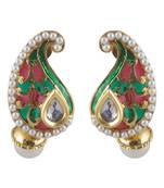 Multicolor diamond earrings