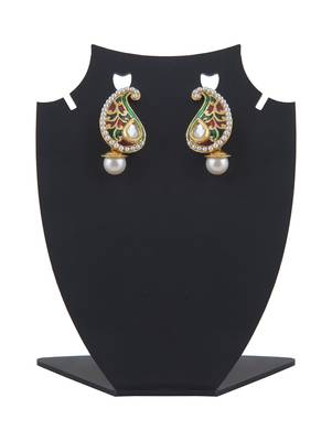Multicolor diamond earrings 2