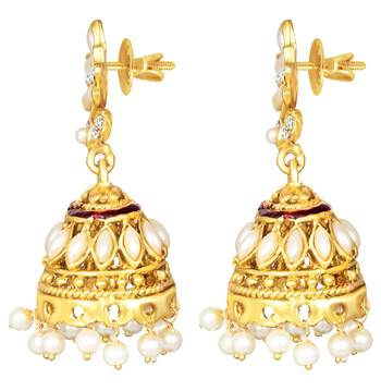 Multicolor diamond earrings 2