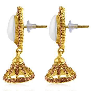 Multicolor diamond earrings 2
