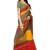 Multicolor printed super net saree with blouse