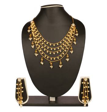 White Pearl Necklace  Sets 1