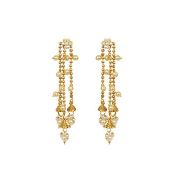 White Pearl Necklace  Sets 3