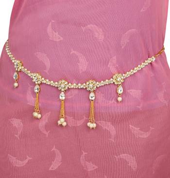 White Diamond Waist  Belt 2