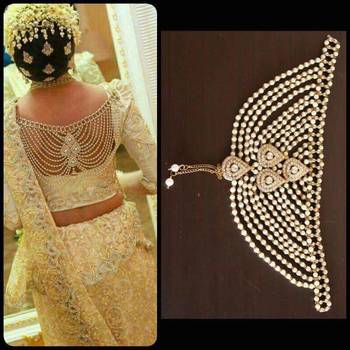 White Pearl Brooch 3