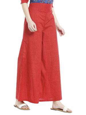 Red Dots Printed Palazzo 3