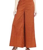 Rust Dots Printed Palazzo