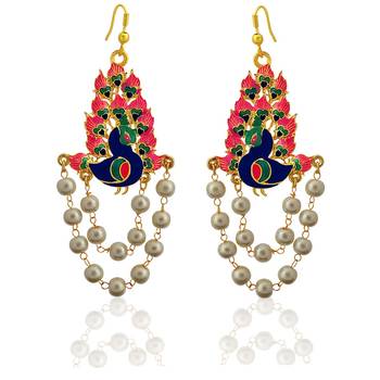 Pink Pearl Earrings 1