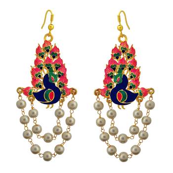 Pink Pearl Earrings 2