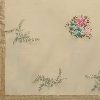 Light-Green Resham Embroidery Chanderi Salwar 3