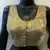 Golden handwork and sequins blouse