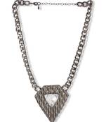 Crystal Decked Statement Necklace