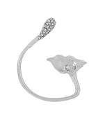 eye-catchy ear-cuff with embellishments