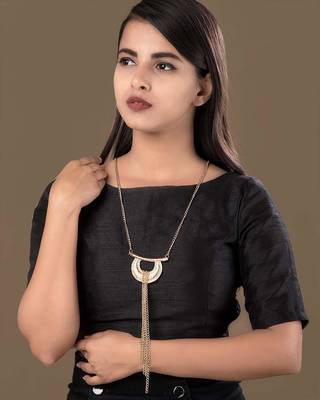 Gold studded_jewellery necklaces 3